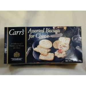 Carrs Assorted Cheese Biscuits   7 OZ Grocery & Gourmet Food