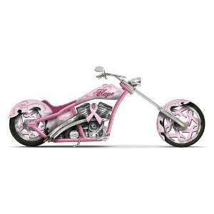  Breast Cancer Support Motorcycle Figurine Highway Of Hope 