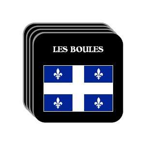  Quebec   LES BOULES Set of 4 Mini Mousepad Coasters 