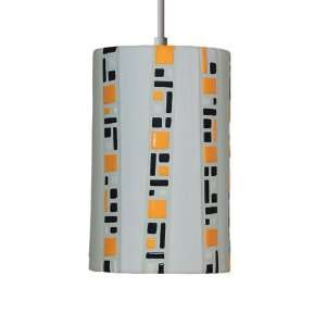  A 19 PM20310 WH Ladders Pendant Sunflower Yellow, White 