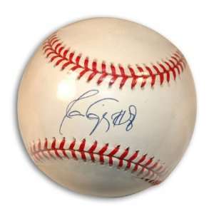  Javy Lopez Autographed National League Baseball Sports 
