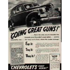  Going Great Guns, The Special De Luxe Town Sedan, $761 