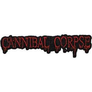  Cannibal Corpse Name Logo Music Band Embroidered Iron On 