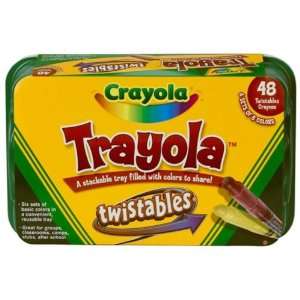  Crayola 48ct Trayola Twistable Crayons Toys & Games