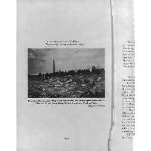    Neglected conditions,Washington Monument,dump heap