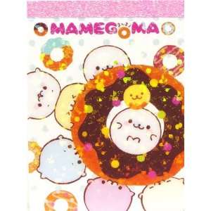  Mamegoma baby seals mini Memo Pad big donut Toys & Games