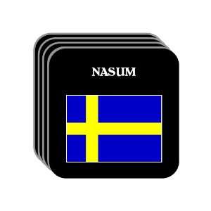  Sweden   NASUM Set of 4 Mini Mousepad Coasters 