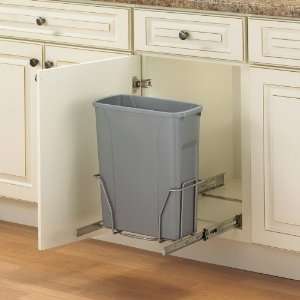  Slide Out Waste & Recycling Bin/Non Lidded in Frosted 