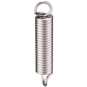 Associated Spring Raymond T42210 Extension Spring, 302 Stainless Steel 