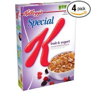 Special K Cereal, Fruit & Yogurt, 17.5 Ounce Packages (Pack of 4)