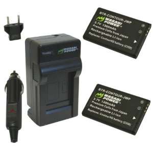  Wasabi Power Battery and Charger Kit for Contour 2350 