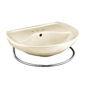 American Standard 0268.004.222 Ravenna Pedestal Sink Basin with 4 Inch 