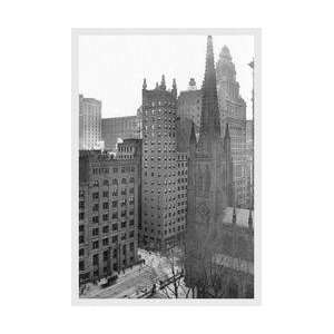  One Wall Street and Trinity Church 1911 20x30 poster