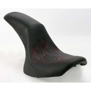   Tattoo Profiler Seat with Dark Red Stitch 884 01 0514 Automotive