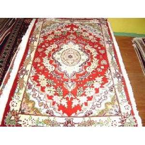    2x3 Hand Knotted Tabriz Persian Rug   20x30