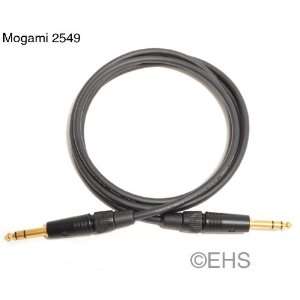   Mogami 2549 Top grade balanced line cable 1/4 TRS 10 ft Electronics