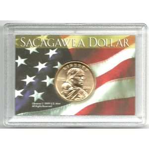  2000 P U.S. Sacagawea Dollar in Coin Display Case 