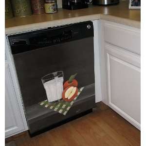  Appliance Art 11411 Appliance Art Milk & Apples Dishwasher 