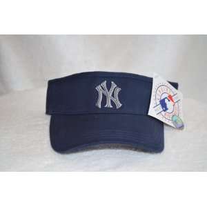  New York Yankees Blue Visor Hat   MLB Baseball Golf Cap 