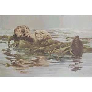  Morten Solberg   Sea Otters Artists Proof