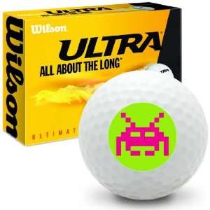  Space Invader Pink 2   Wilson Ultra Ultimate Distance Golf 