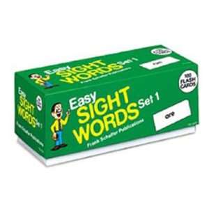   FLASH CARDS EASY SIGHT WORDS AGES 5 AND UP 6 X 2 1/2