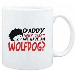    Mug White  BEWARE OF THE Wolfdog  Dogs