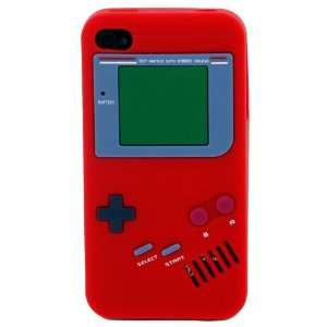  Game Boy Like Super Realistic Red Flexa Silicone Case 