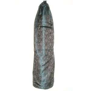  KushOasis OM101030 Teal Yoga Bag   OMSutra Saree Fabric 