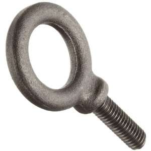 Jergens 18503 Shoulder Eye Bolt with Mill Finish, C 1030 Forged Steel 