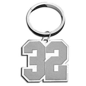  Jersey Number Keychain With 2 Digits