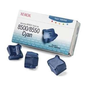  108R00669 Solid Ink Stick, 1,033 Page Yield, 3/Box, Cyan 