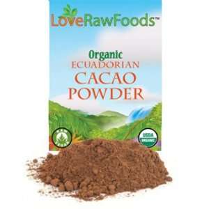 Love Raw Foods Organic Ecuadorian Cacao (12 oz)  Grocery 