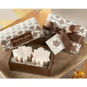  Fall in Love Scented Leaf Shaped Soaps (pack of 20 