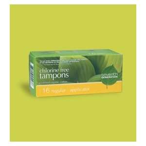   Generation Chlorine Free Applicator Tampons Super 16 count (Pack of 3