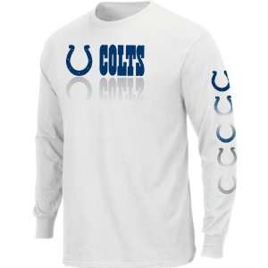 Indianapolis Colts Dual Threat Long Sleeve T Shirt Small  