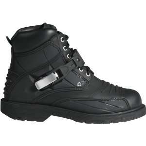  Joe Rocket Big Bang Mens Leather Sport Boots   Black   8 
