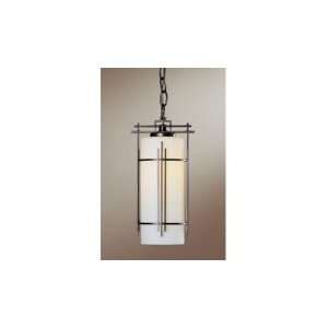   12 3550 03 H118 Paralline 1 Light Mini Pendant in Mahogany with Stone