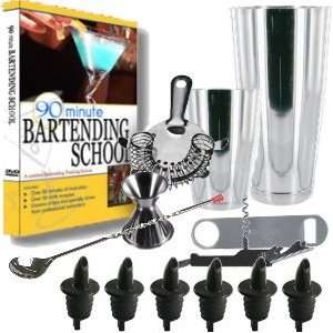  Bartending Kit  Learn Professional Bartending with Our DVD 