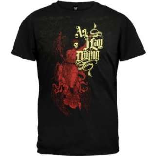  As I Lay Dying   Death Goddess T Shirt Clothing