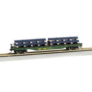  Bachmann Trains Maine Central Flat Car With Steel Load Ho 