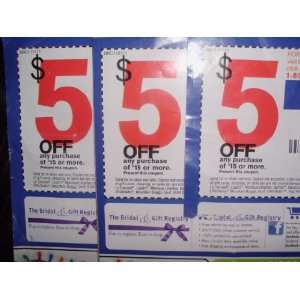   and beyond Coupons $5 OFF $15 Dollar Purchase. No exp.