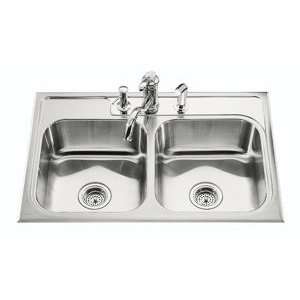 Kohler Lyric Double Basin Kitchen Sink