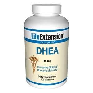   DHEA (Dehydroepiandrosterone) 15mg 100 Caps