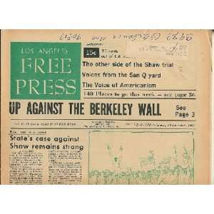 Los Angeles Free Press 1969 Kennedy Black Panthers 