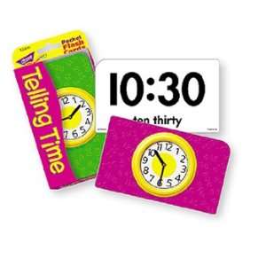  Telling Time, Pocket Flash Cards T 23015 
