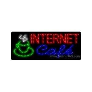  Internet Cafe Outdoor LED Sign 13 x 32
