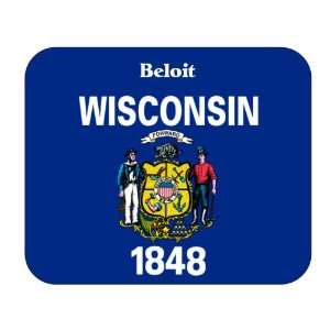  US State Flag   Beloit, Wisconsin (WI) Mouse Pad 