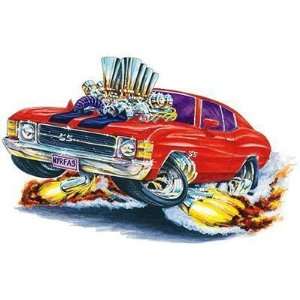 24 *Firebreather* 1971 Chevelle SS 454 LS 5 cartoon Car Wall Graphic 