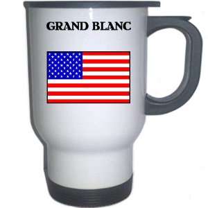  US Flag   Grand Blanc, Michigan (MI) White Stainless Steel 
